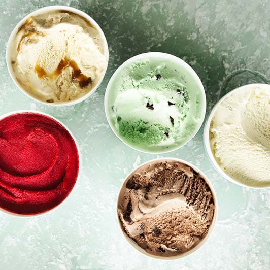 Ice Cream, Gelato & Sorbet
