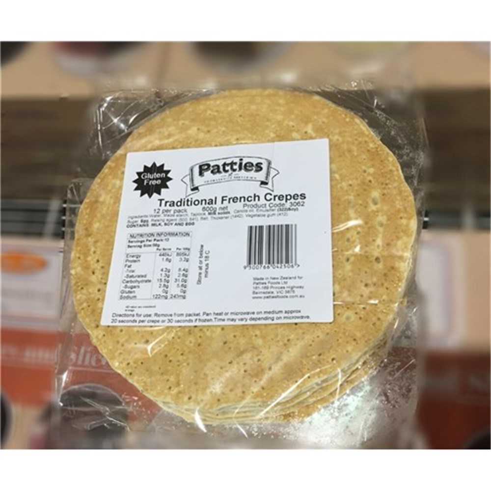 CREPES FROZEN 12/72