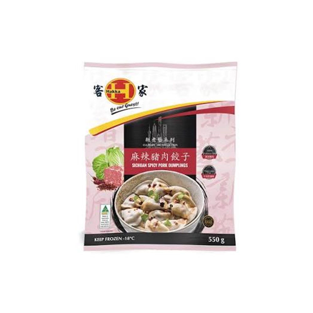 SICHUAN PORK DUMPLINGS 550G