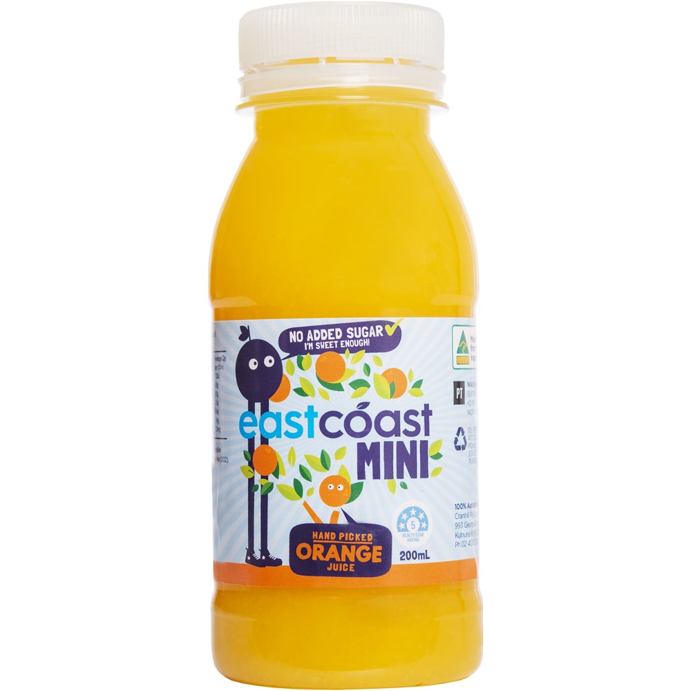 ORANGE JUICE MINIS 12X200ML