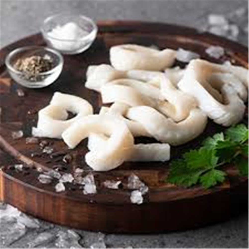 PINEAPPLE CUT SQUID STRIPS 1KG 