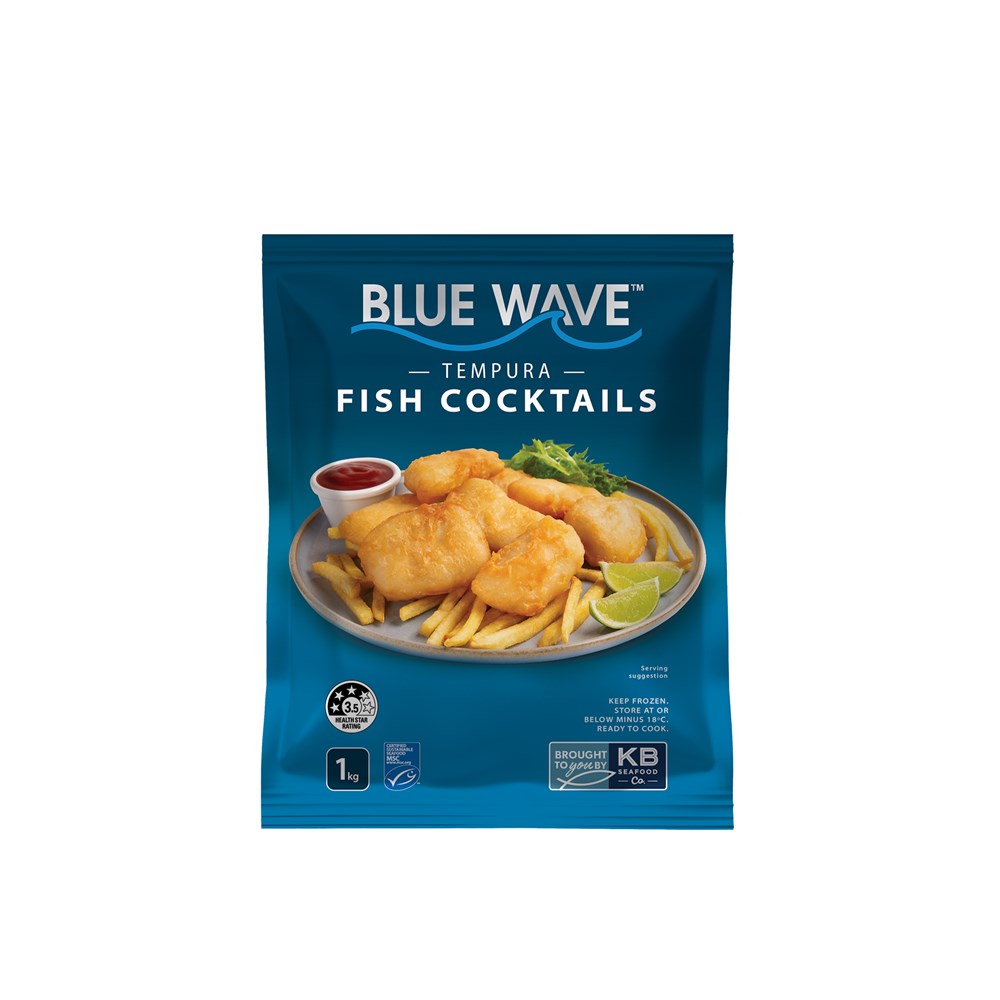 FISH COCKTAILS TEMPURA BLUE WAVE 1KG