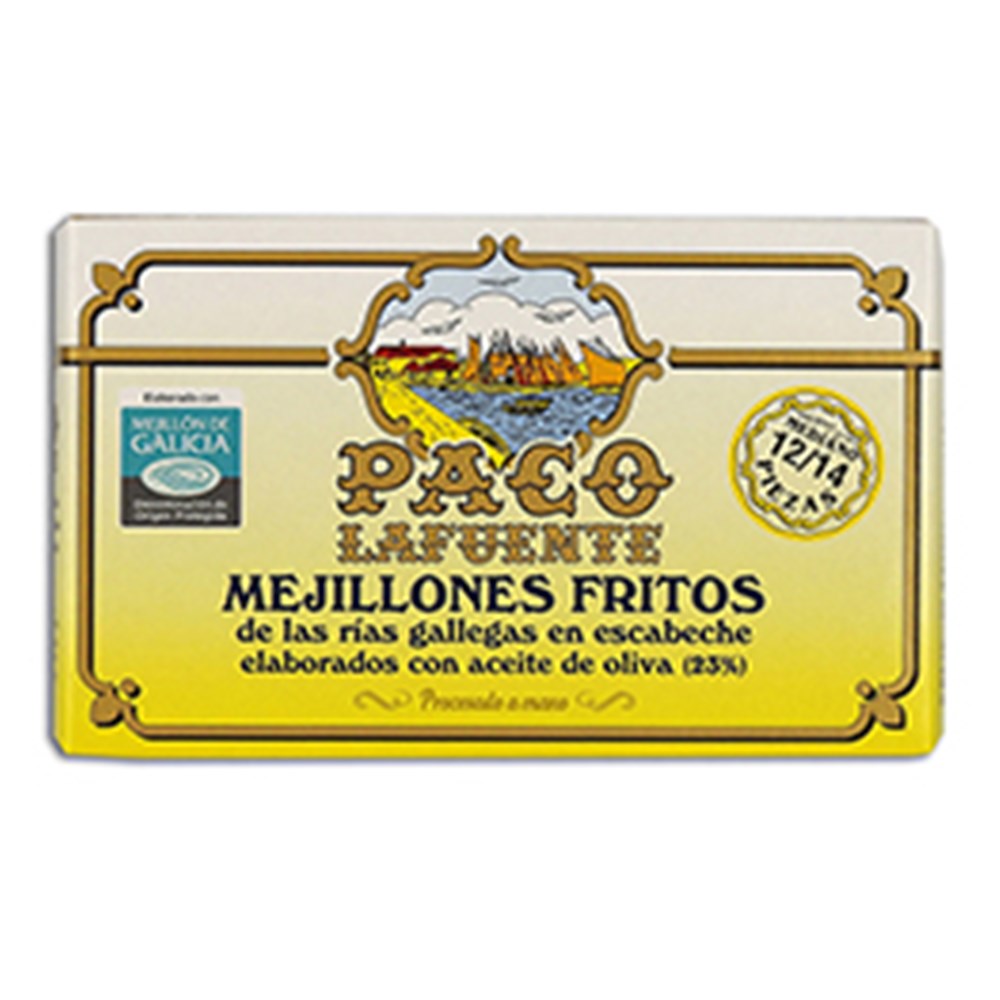 PACO LAFUENTE MUSSELS FRITO (SPAN) 115G