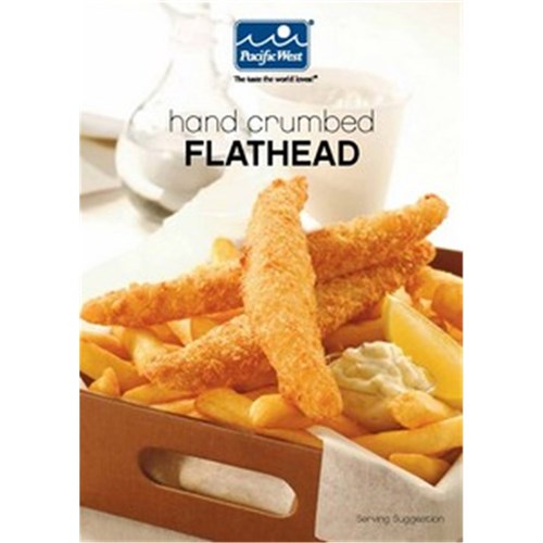 PANKO CRUMBED FLATHEAD FILLETS 3KG