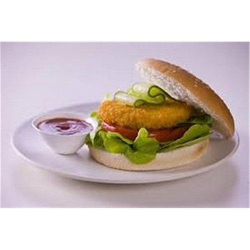 CRUMBED CHICKEN BURGER 1KG