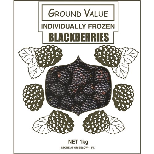 BLACKBERRIES 1KG