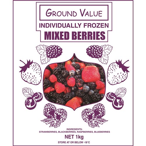 MIXED BERRIES 1KG 