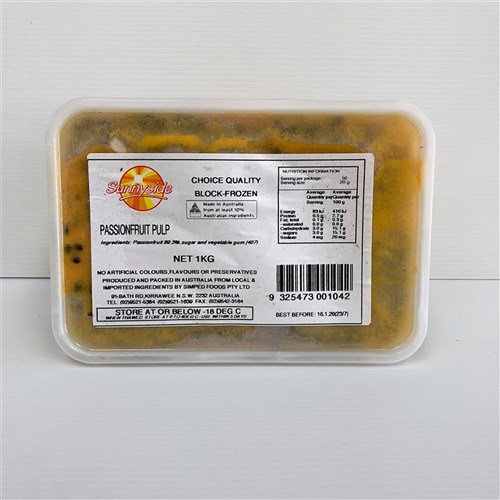 PASSIONFRUIT PULP 1KG