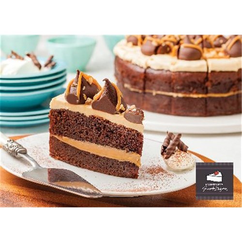 CARAMEL SIN CAKE CUT 16