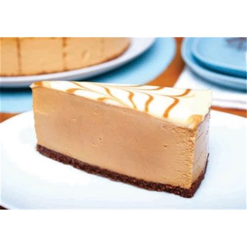 CARAMEL SWIRL CHEESECAKE CUT 16