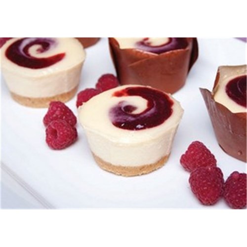 RASPBERRY CHEESECAKE INDIVIDUAL 8