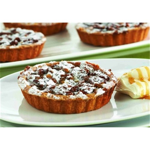 WHITE CHOC & PECAN TART INDIVIDUAL 6