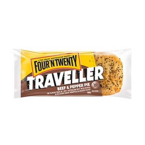 TRAVELLER PEPPER STEAK PIE 24X160G