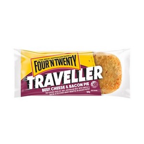 TRAVELLER BEEF CHEESE & BACON PIE 24X160G