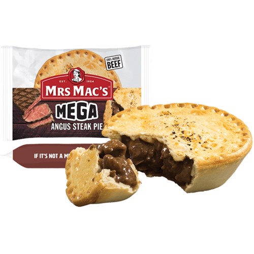 MEGA ANGUS STEAK PIE 12 X 280G