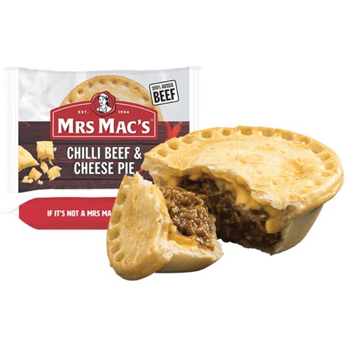 CHILLI BEEF & CHEESE PIE 12 X 175G