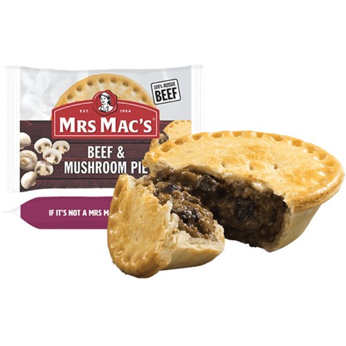 BEEF & MUSHROOM PIE 12 X 175G