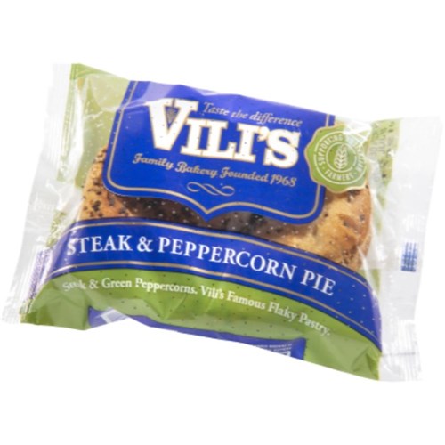 STEAK & GREEN PEPPERCORN PIE 12 X 160G