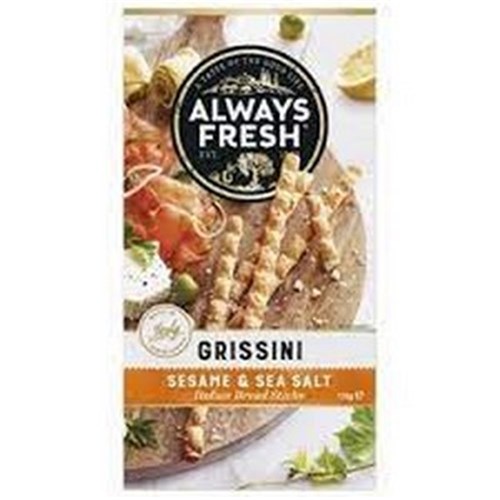 GRISSINI - SESAME & SEA SALT  125G