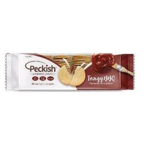 PECKISH THIN  BBQ 100G