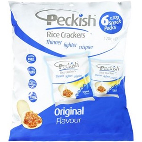 PECKISH ORIGINAL MULTIBAG 6X20G 