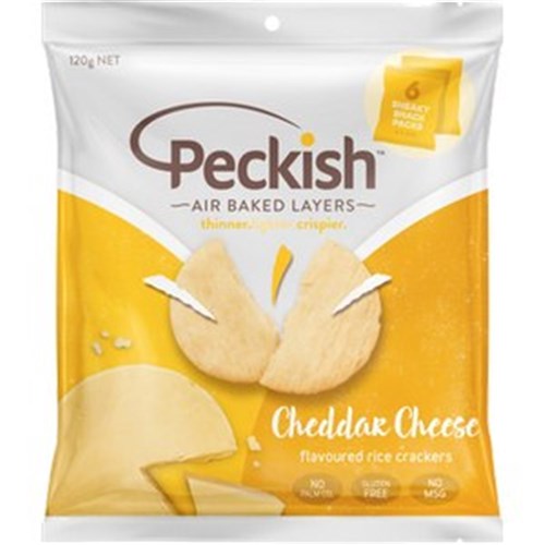 PECKISH CHEESE MULTIBAG 6X20G 