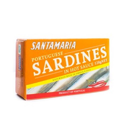 SARDINES IN HOT SAUCE 120G