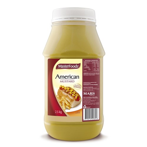 AMERICAN MUSTARD 2.5KG