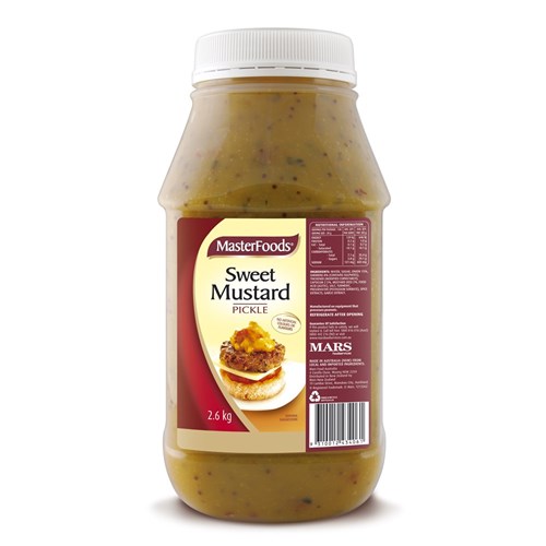SWEET MUSTARD PICKLES 2.6KG