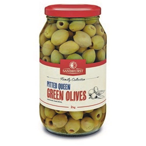 OLIVE GREEN PITTED QUEEN 2KG