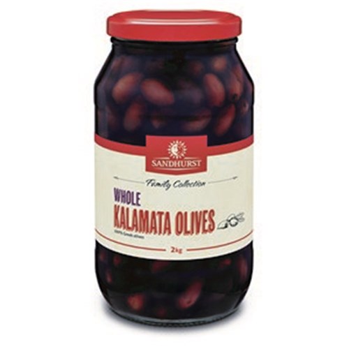 OLIVES  KALAMATA WHOLE 2KG
