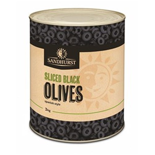 OLIVES SLICED BLACK A10 (BX6)
