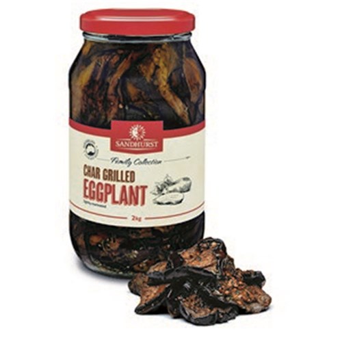 EGGPLANT CHARGRILLED 2KG