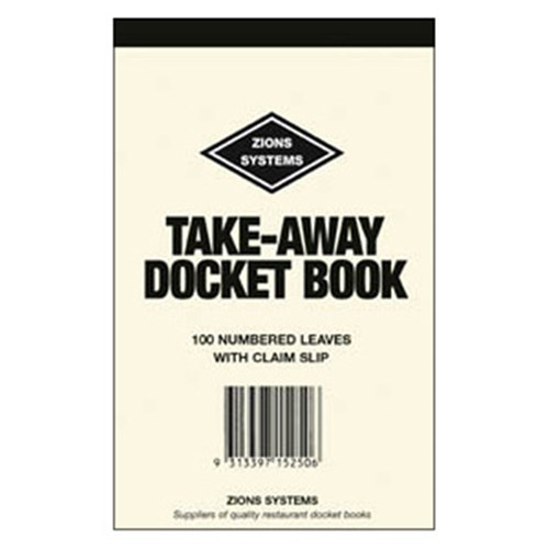 DOCKET BOOK TAKEAWAY