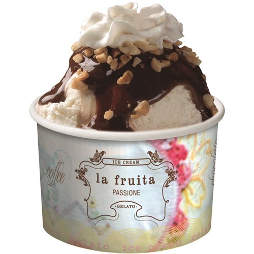 GELATO CUP WHITE 1000 /5OZ