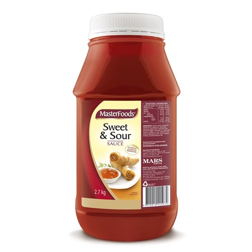 SWEET & SOUR SAUCE 2.7KG