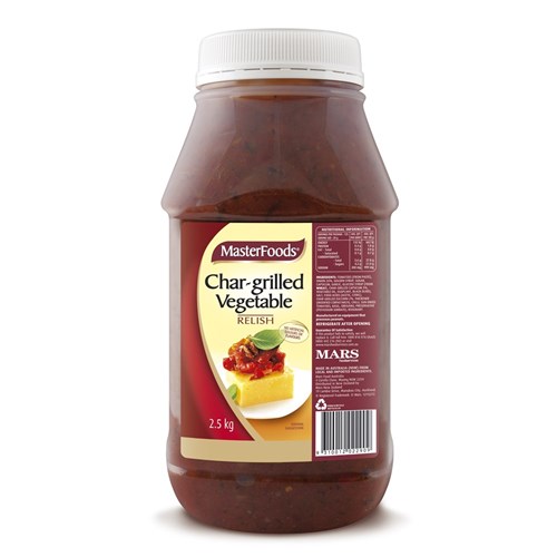 CHARGRILLED VEGETABLE RELISH 2.5KG