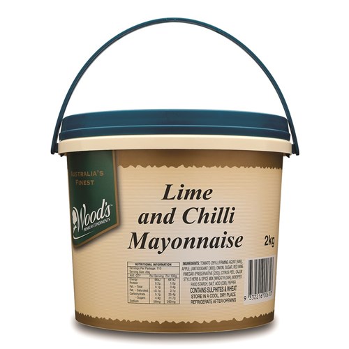 CHILLI LIME MAYONNAISE 2KG