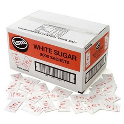 WHITE SUGAR PORTIONS 2000