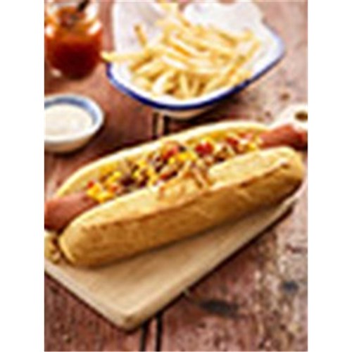 BRIOCHE HOT DOG ROLL 55X115G (9298)