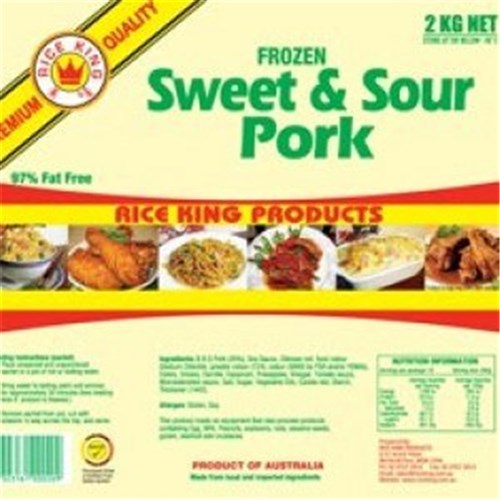 SWEET & SOUR PORK 1KG