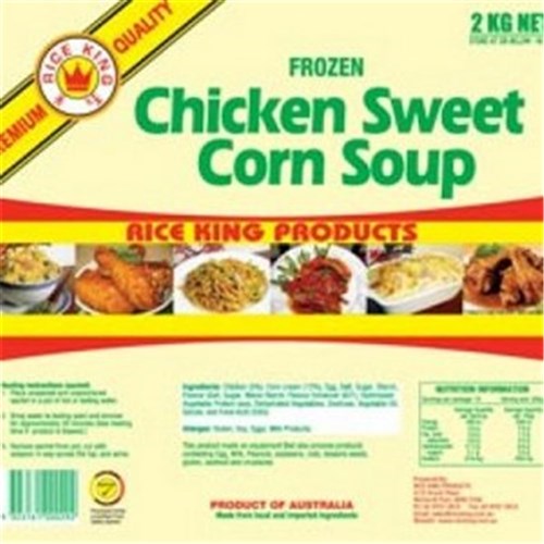 CHICKEN & CORN SOUP 1KG
