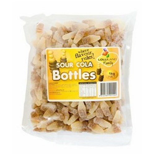SOUR COLA BOTTLES 1KG