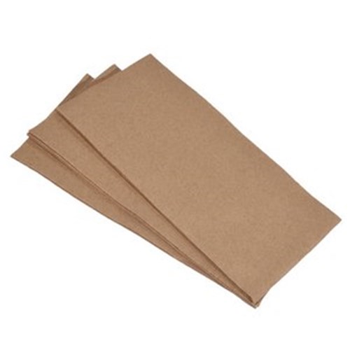 KRAFT /BROWN GT FOLD DINNER NAPKINS /1000