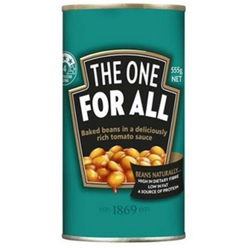 BAKED BEANS 555GM