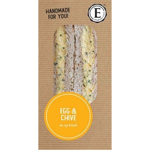 EGG & CHIVE ON RYE SANDWICH/12 (F8023)
