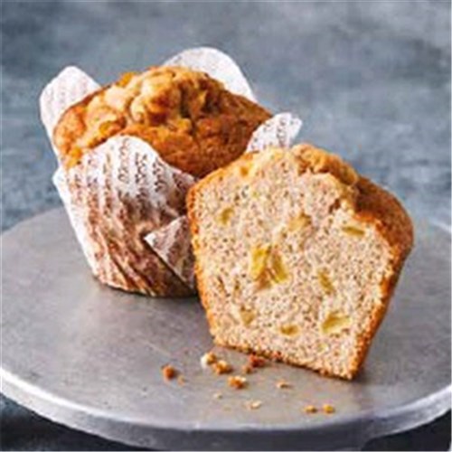MUFFIN APPLE CINNAMON UNWRAPPED 6 X 170GM