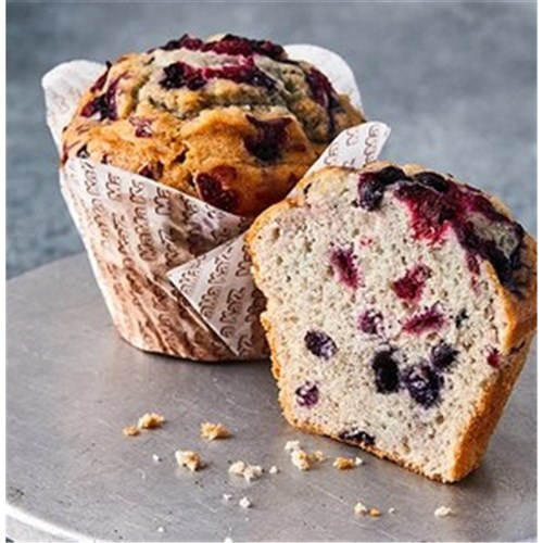 MUFFIN MIXED BERRY UNWRAPPED 6 X 170GM