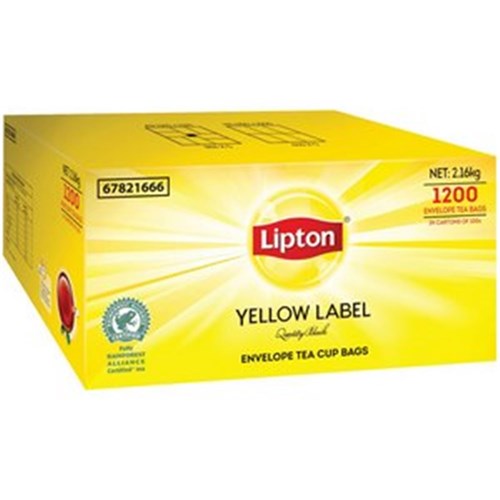 TEA ENVELOPE LIPTON 1200/BOX 