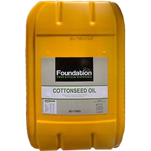 COTTONSEED OIL FOUNDATION 20LT PLASTIC DRUM